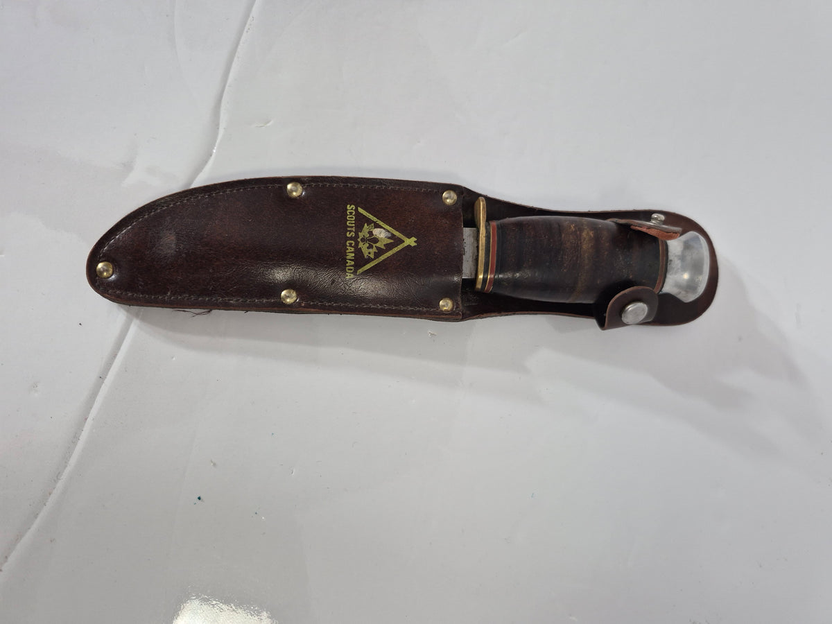J. Howell & Sons Sheffield Hunting Knife – Scouts Canada Sheath