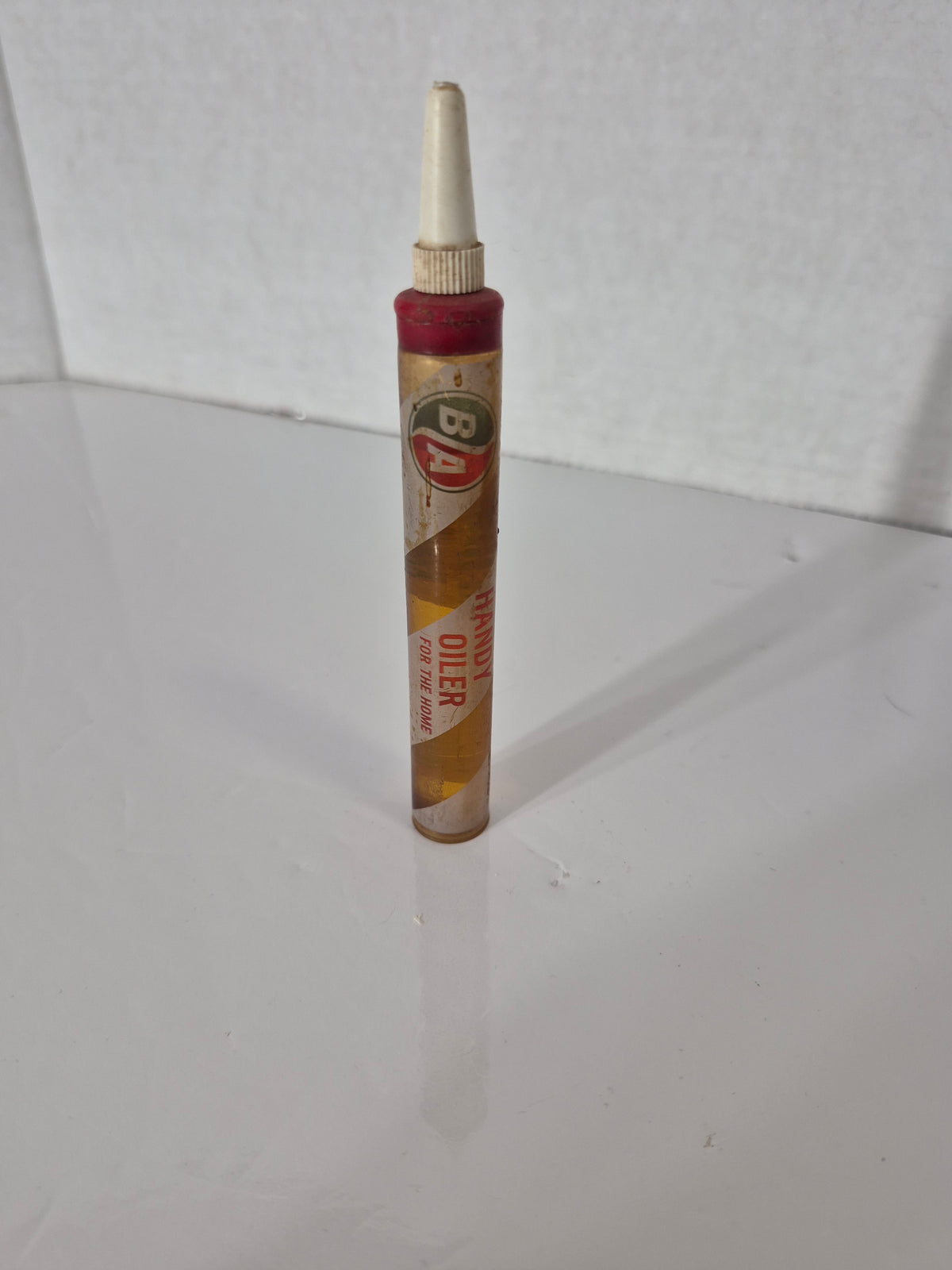 B/A Handy Oiler Tube – British-American Oil – "For the Home" – 5 in.