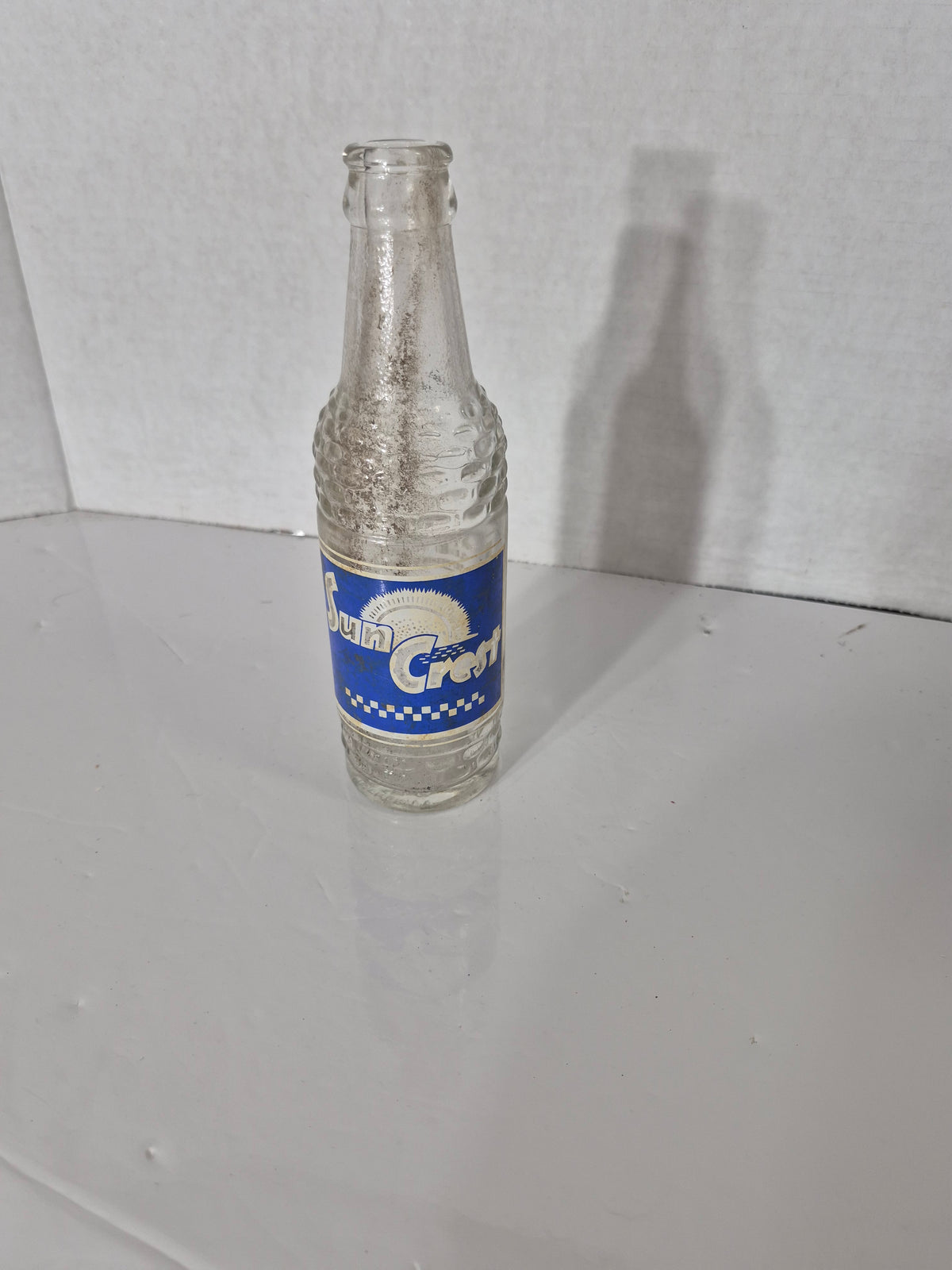 Vintage Sun Crest ACL Soda Bottle – Starline Bottlers Saskatoon – 7 oz