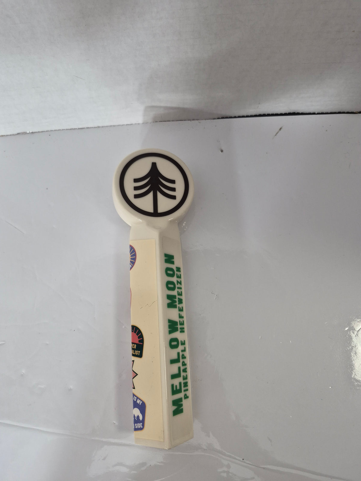 Tree Brewing Co. Beer Tap Handle – Mellow Moon Pineapple Hefeweizen – Ceramic – 10.25 in.