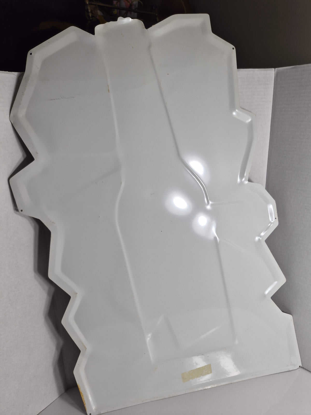 1993 Budweiser Ice Draft Embossed Tin Sign – "Taste the Future of Draft Beer" – 20 x 30 in.