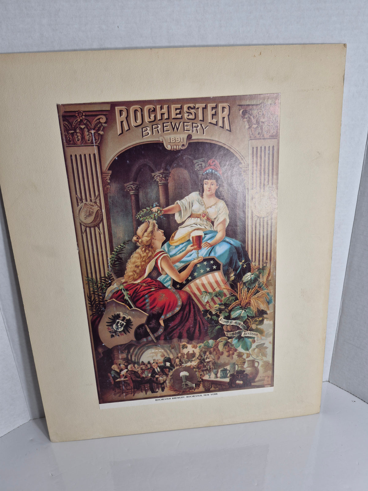 Rochester Brewery 1891 Art Print – Rochester, New York – 16 x 20 in.