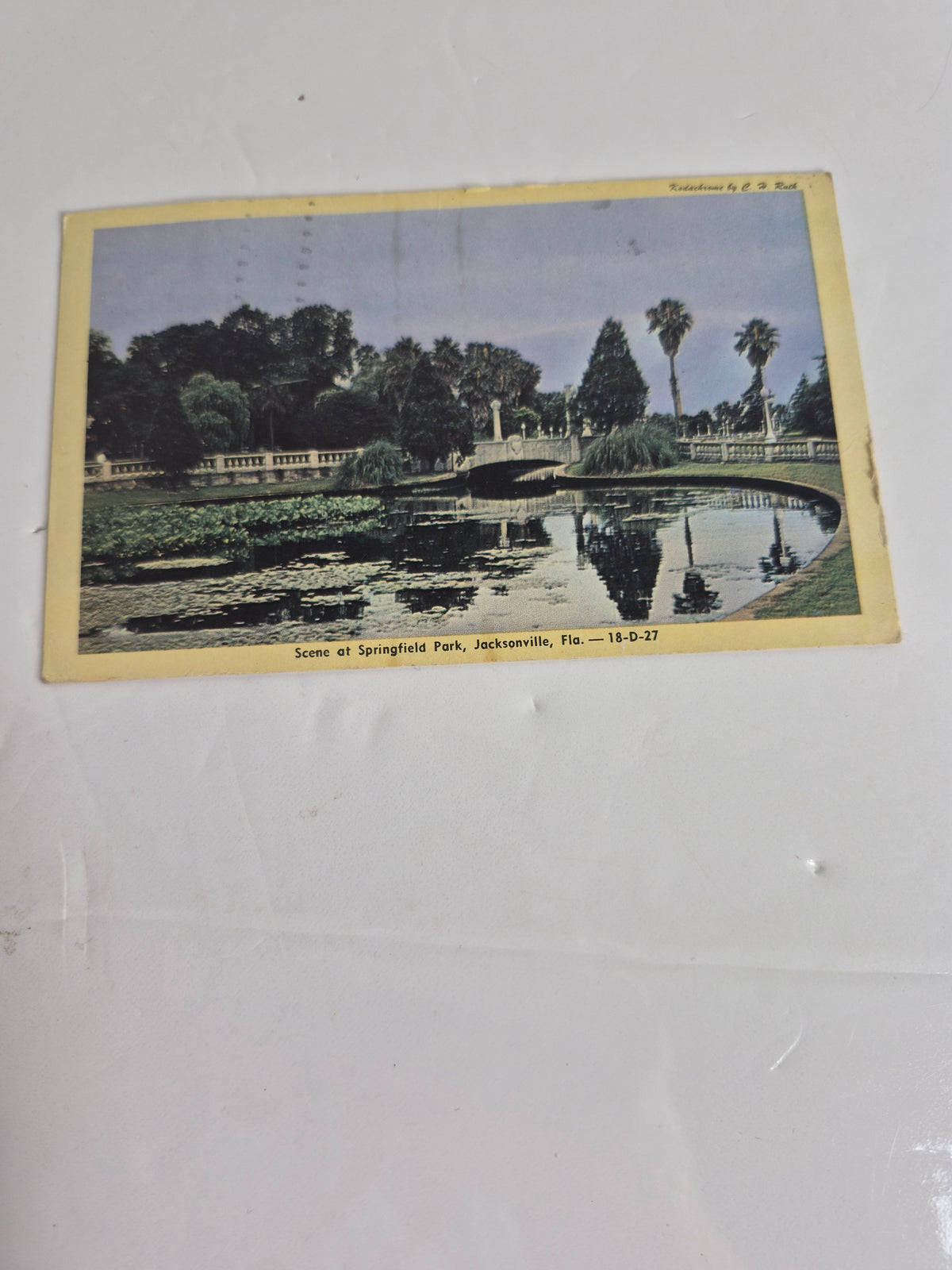 Vintage Linen Postcard Lot of 3 Florida & Indiana 1951 & 1968 Mailed Toronto