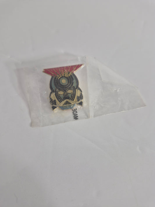 Journey Band Scarab Logo Enamel Lapel Pin Made in Taiwan R.O.C. 1 Inch
