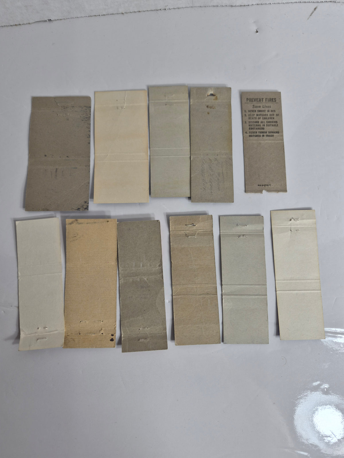 Vintage Military Matchbook Covers – Lot of 11 – RCAF Station Moose Jaw, RCAF Trenton & St. John's – NATO HQ Metz – Canadian Legion – CFB Clinton – USAF Thule, Travis & Mather