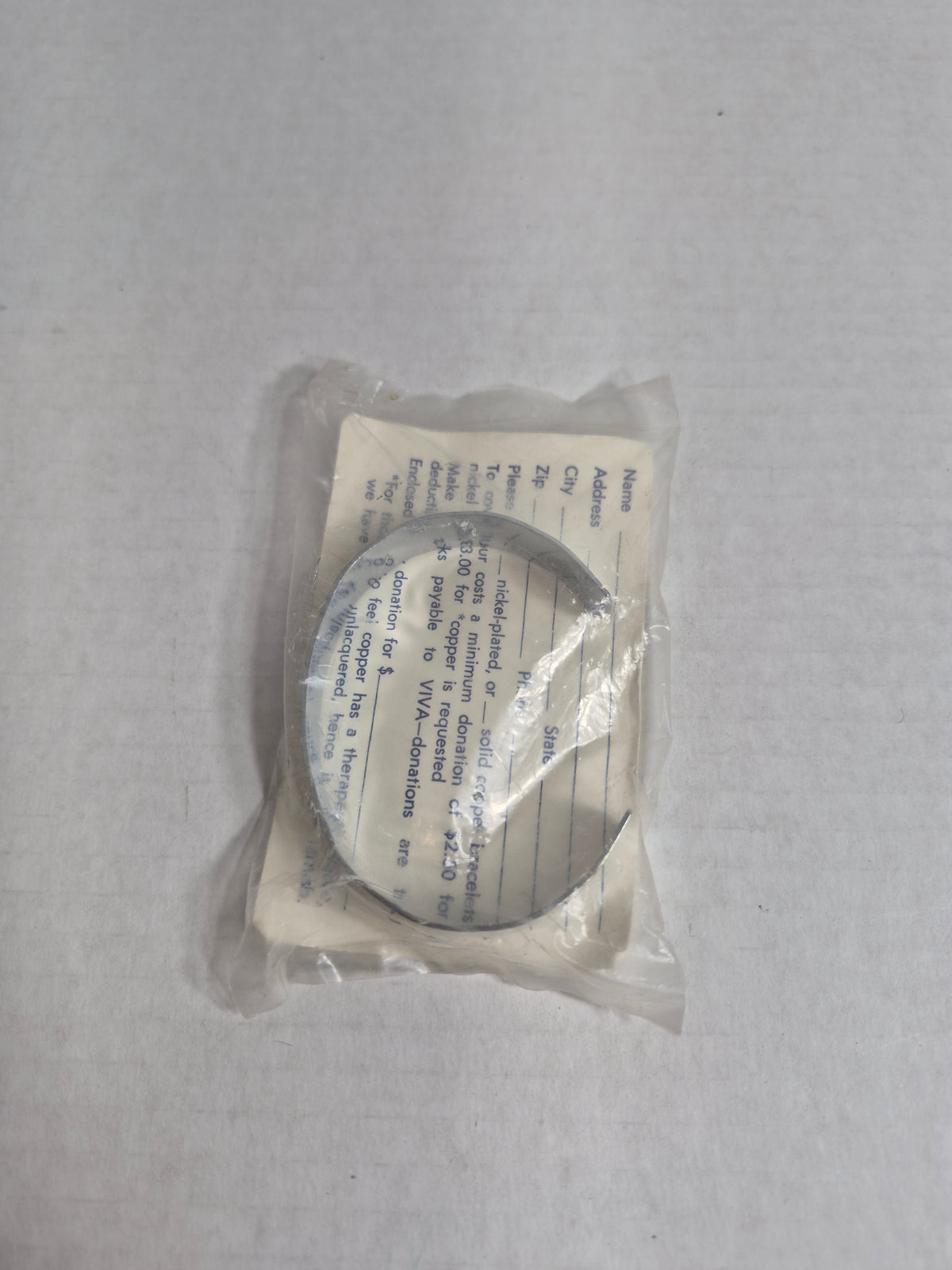 VIVA P.O.W. – M.I.A. Bracelet 1970 – Lt. Col. J. Howard Dunn, Lost 12-7-68 – Sealed in Original Package