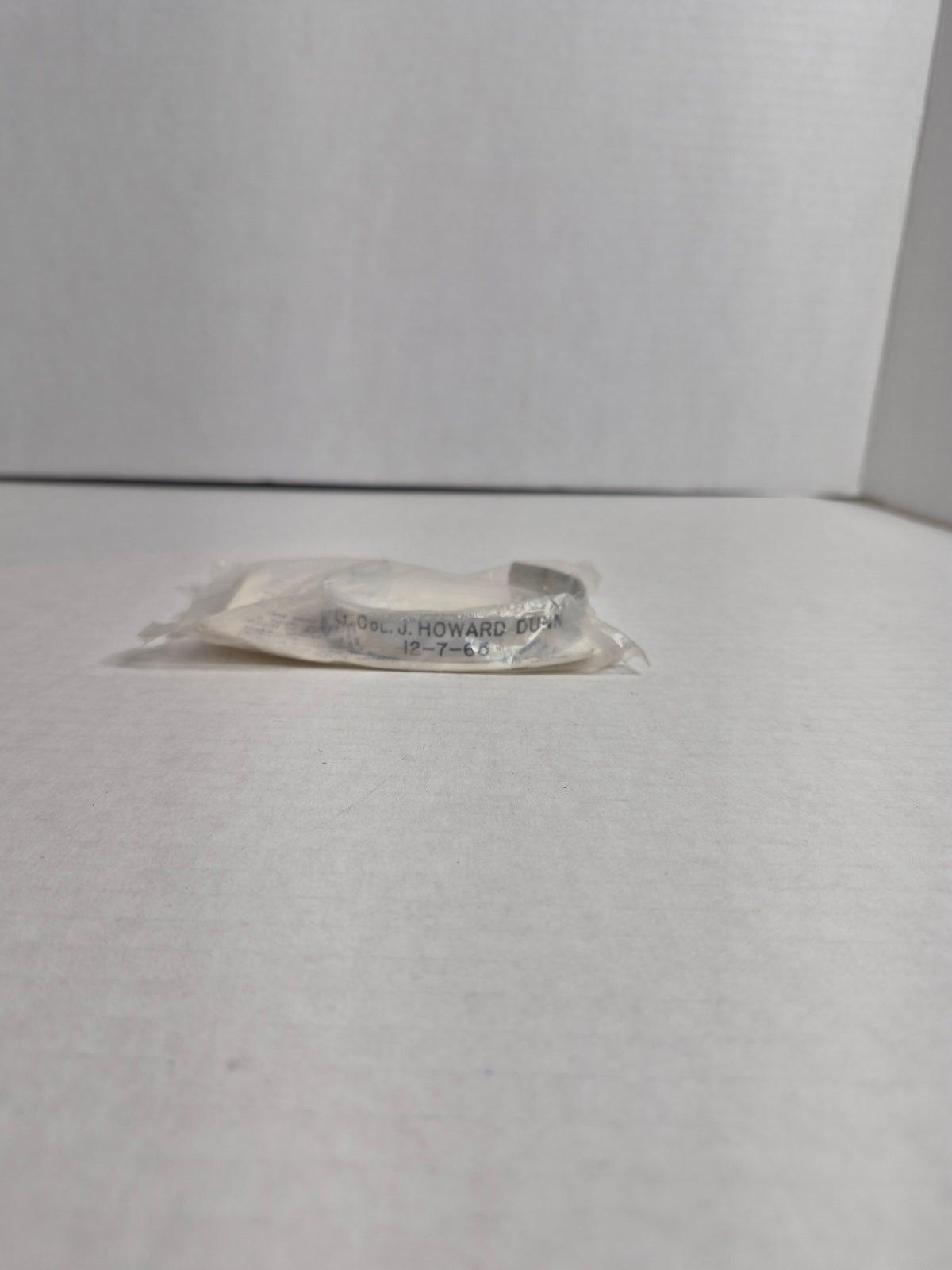 VIVA P.O.W. – M.I.A. Bracelet 1970 – Lt. Col. J. Howard Dunn, Lost 12-7-68 – Sealed in Original Package